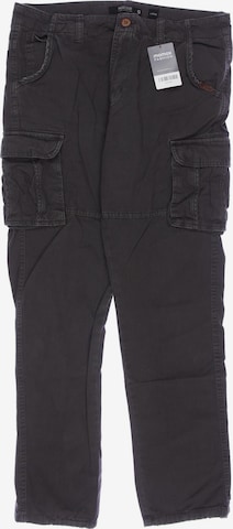 INDICODE JEANS Pants in 34 in Grey: front