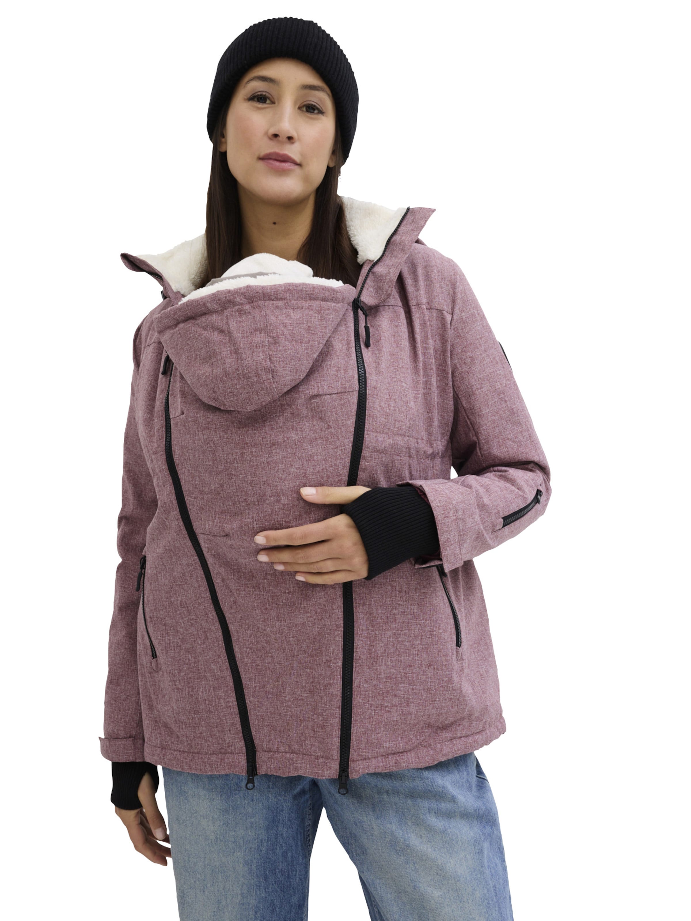 Veste mi-saison bonprix en rouge : devant