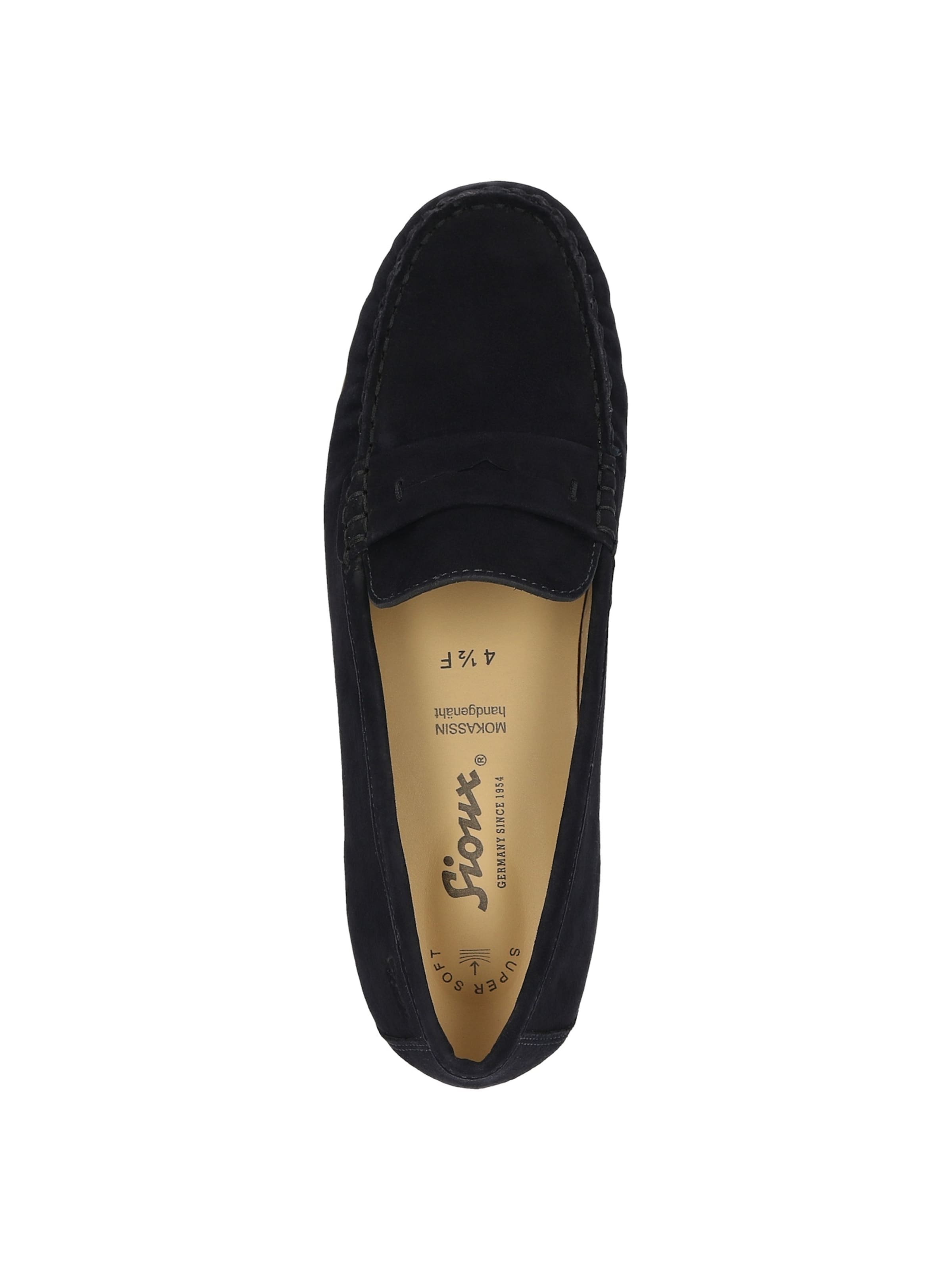 SIOUX Classic Flats 'Rosikena-700' in Black