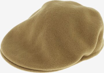 KANGOL Hut oder Mütze XL in Beige: predná strana