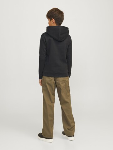 Jack & Jones Junior Sweatshirt 'JCOOutdoor' in Black