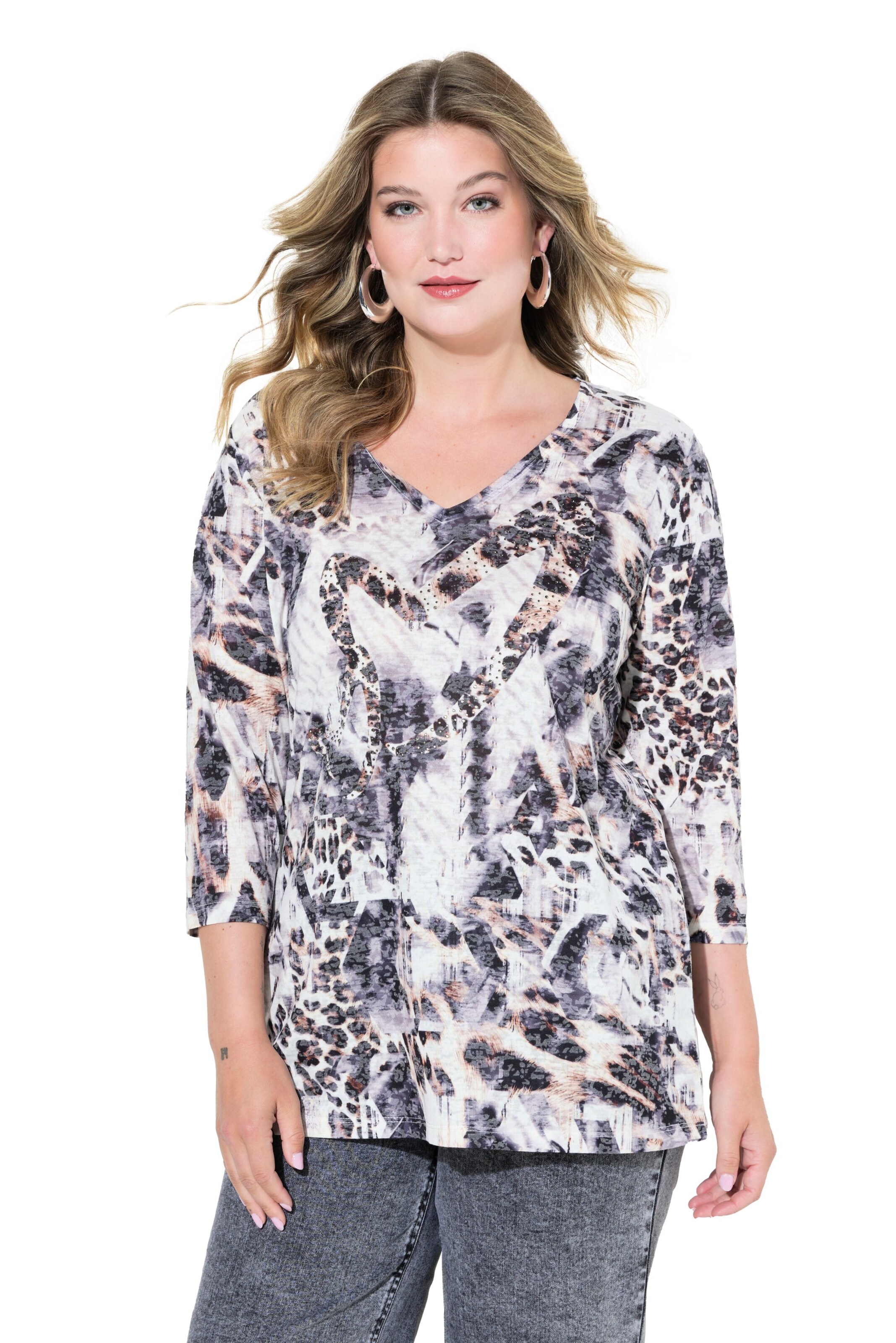 MIAMODA Bluse in Grau: Vorderseite