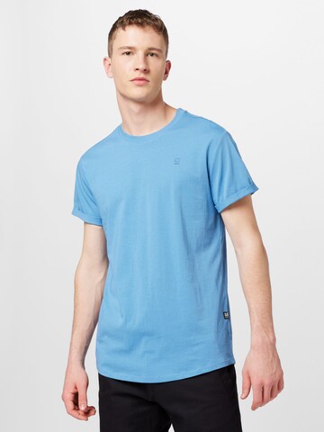G-STAR T-Shirt 'Lash' in Blau: Vorderseite