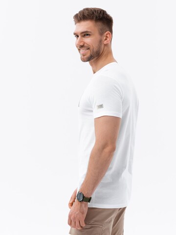 T-Shirt 'S1751' Ombre en blanc