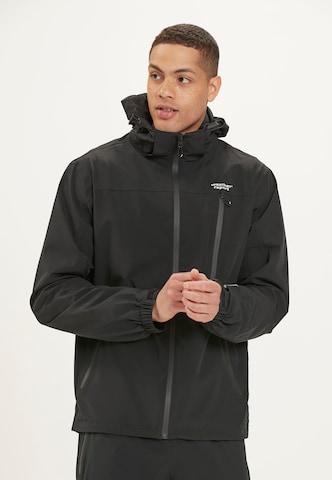 Weather Report Outdoor jacket 'Delton' in Black: front