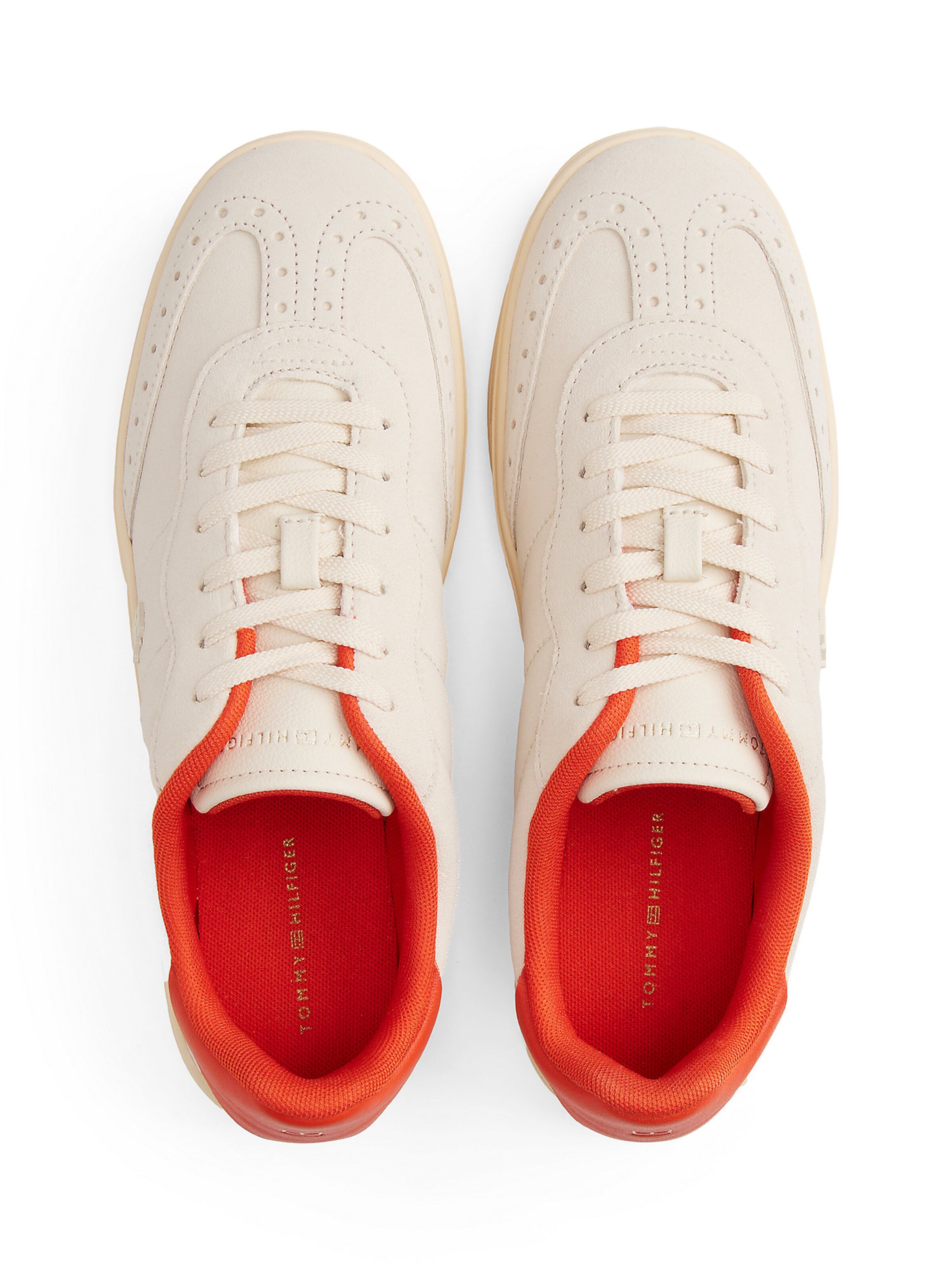 TOMMY HILFIGER Sneakers laag 'Heritage' in Wit
