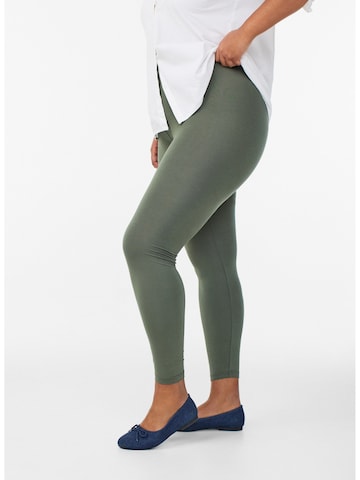 Skinny Leggings di Zizzi in verde