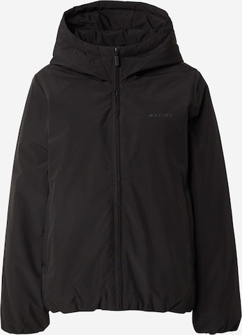 mazine Välikausitakki värissä musta: etupuoli