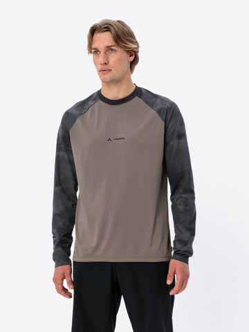 VAUDE Funktionsshirt 'Loamer' (GRS) in Braun: Vorderseite