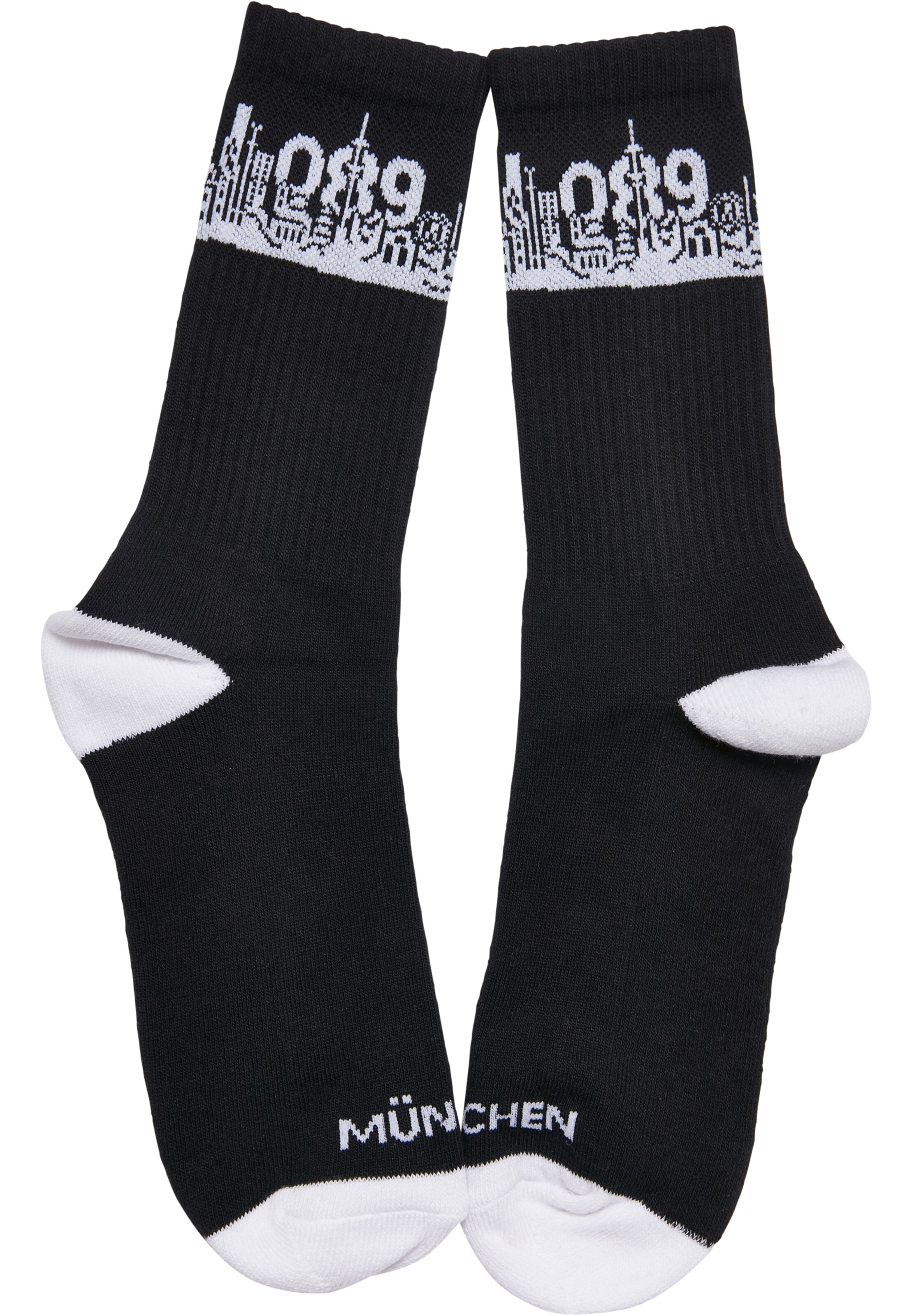 Mister Tee Socks 'Major City' in Black