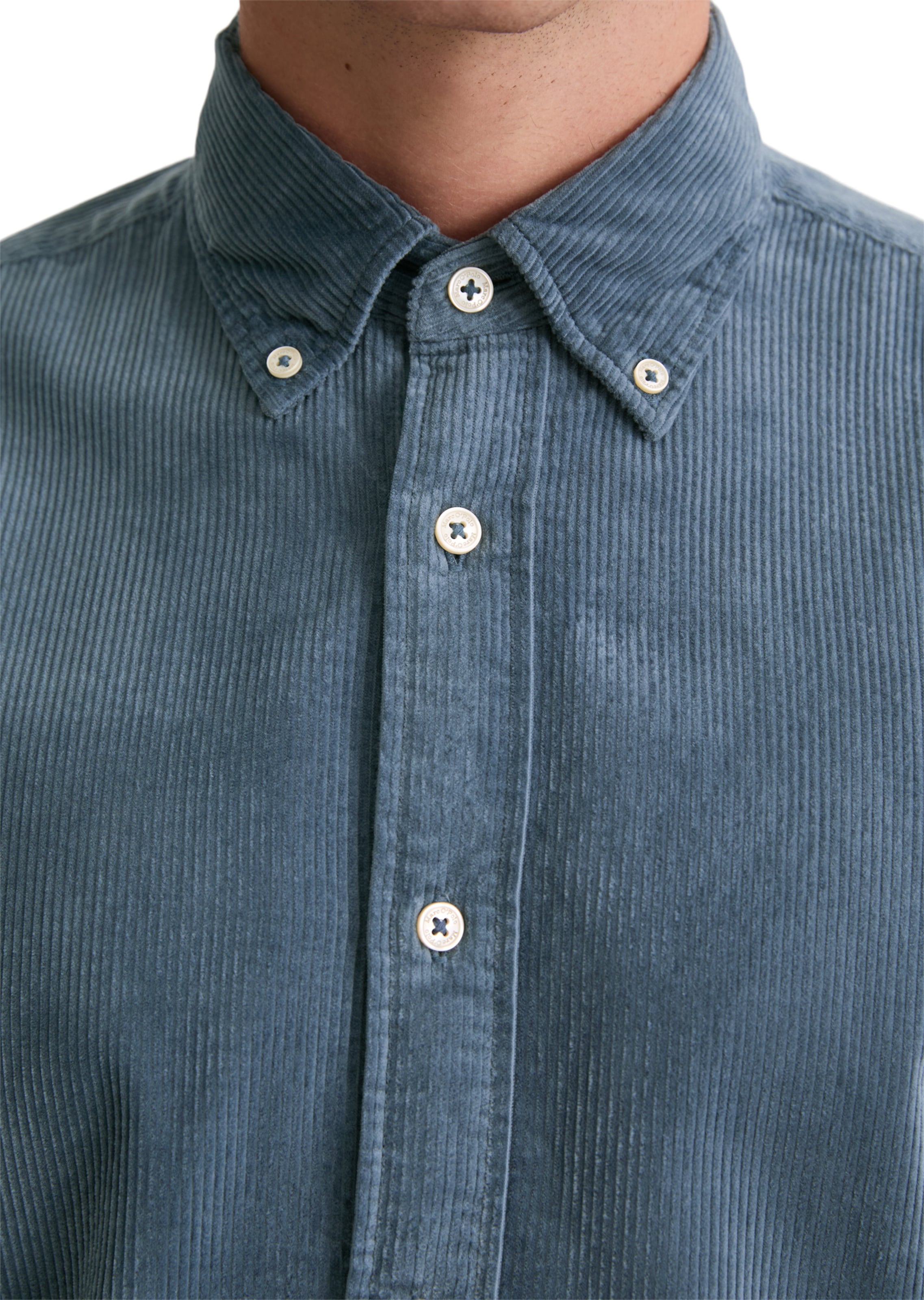 Marc O'Polo Regular Fit Hemd in Blau