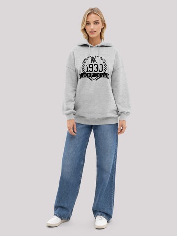 Sweat-shirt 'Betty Boop 1930 Crest' F4NT4STIC en gris
