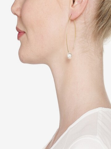 Heideman Earrings in White: front