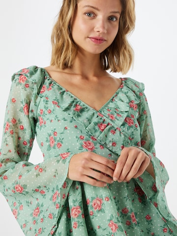 In The Style Blouse 'JOSSA' in Groen