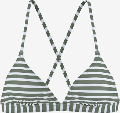 VENICE BEACH Horní díl plavek - zelená / bílá, Produkt