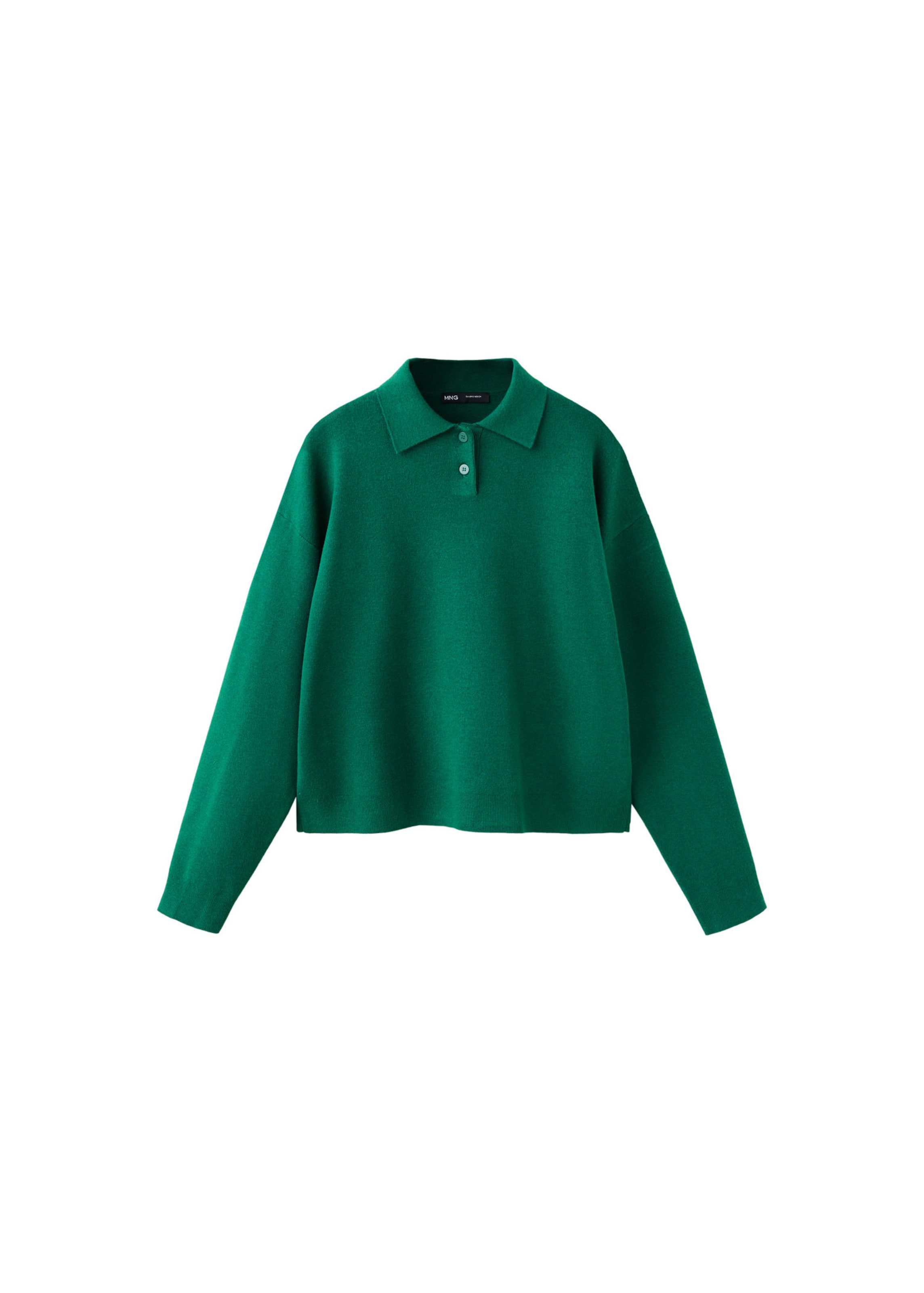 MANGO Sweater 'FRESON' in Green: front