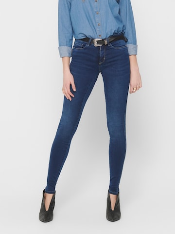 ONLY Skinny Jeans 'Royal' in Blauw: voorkant