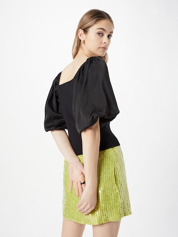 co'couture - Blusa 'Mercia ' em preto