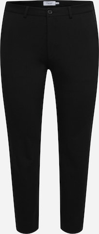 Fransa Curve Chino Pants 'Plano' in Black: front