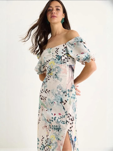 Bianco Lucci Jurk in Wit