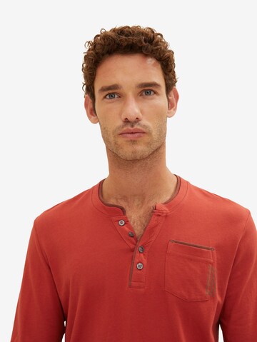 Maglietta 'Serafino' di TOM TAILOR in rosso