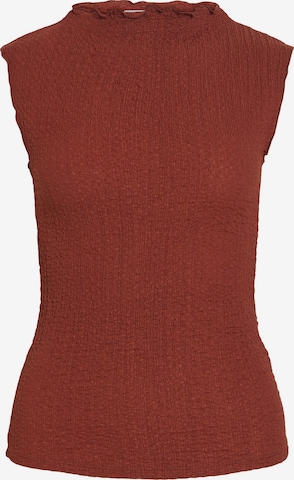 VILA Top 'DELIA ' in Rood: voorkant