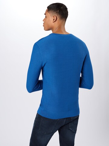 TOM TAILOR Regular fit Sweater in Blue