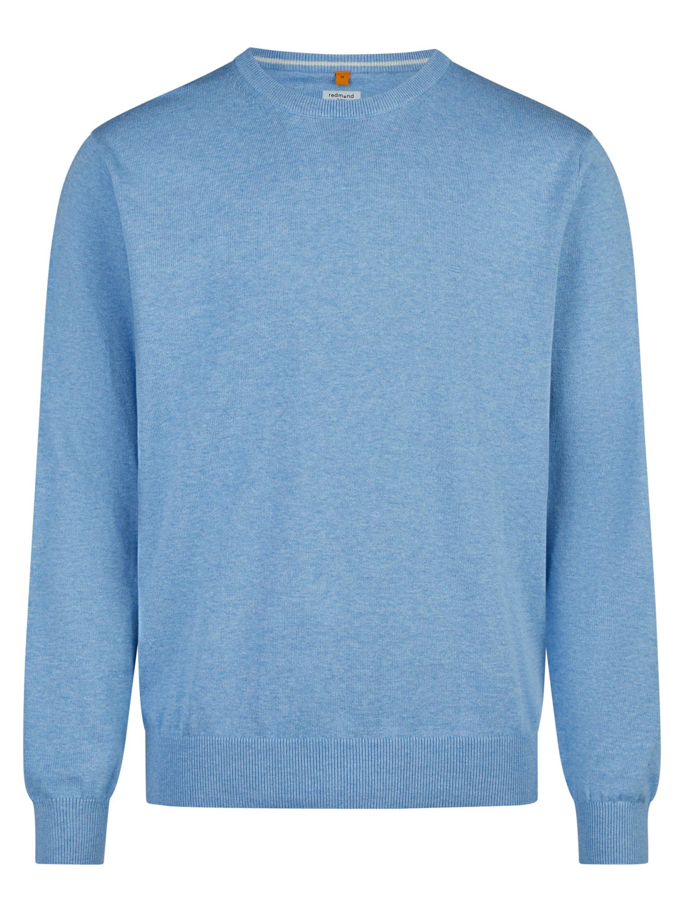 redmond Sweater 'Basic' in Blue: front