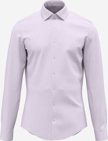 SEIDENSTICKER Regular fit Business Shirt in Purple: front