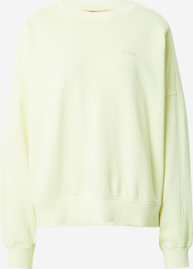 BOSS Sweatshirt 'Emina' in zitrone, Produktansicht