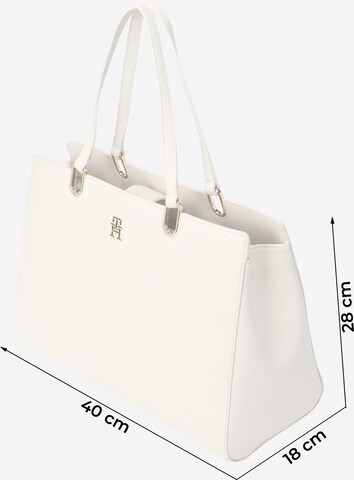 TOMMY HILFIGER Shopper in White