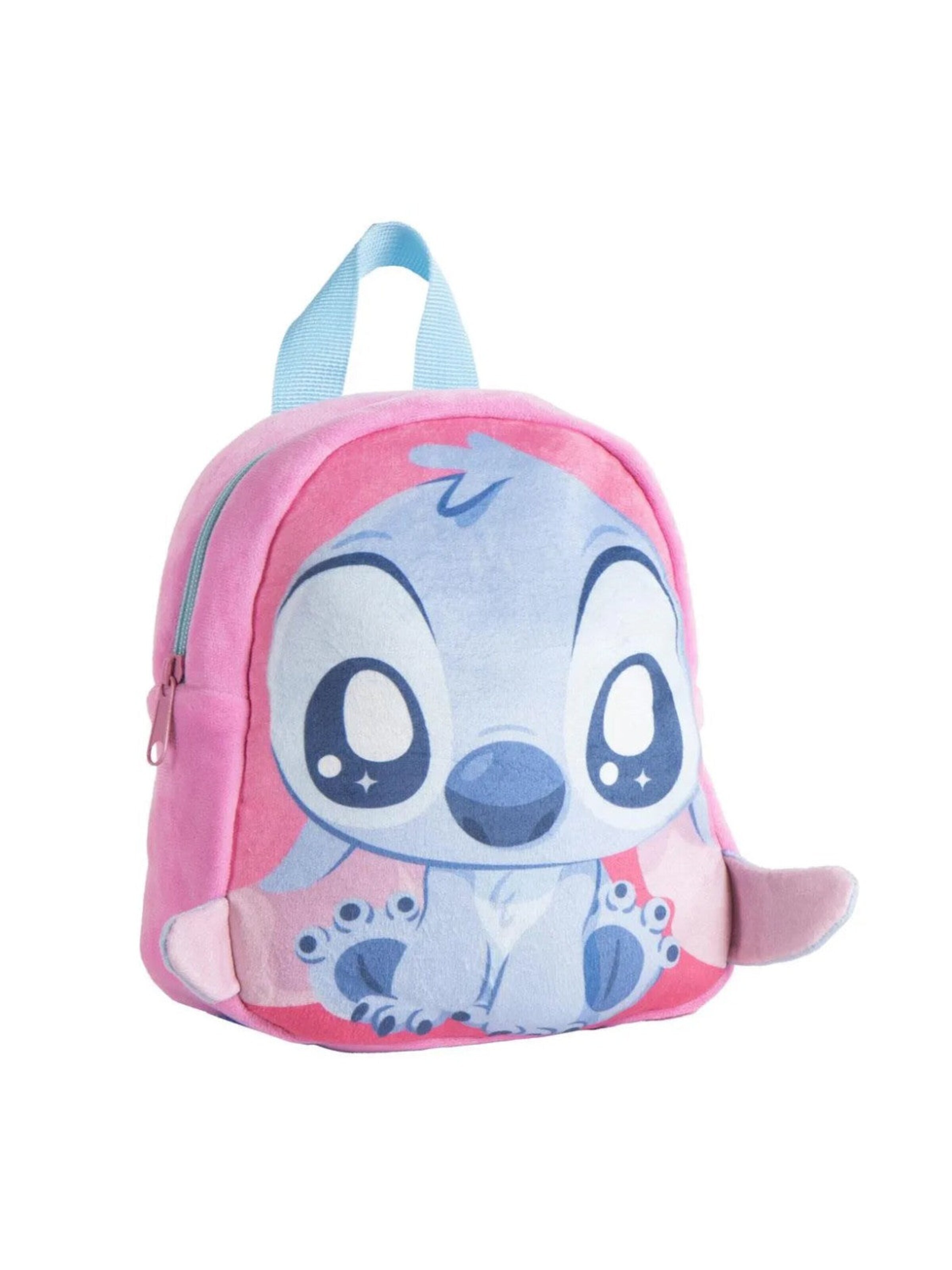 Sac à dos 'Stitch Rugzak Meisjes – Peuter Rugzak 3D – Roze – 22 cm' Disney Lilo & Stitch en rose : devant