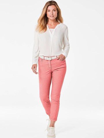 Goldner Slim fit Jeans 'BELLA' in Pink