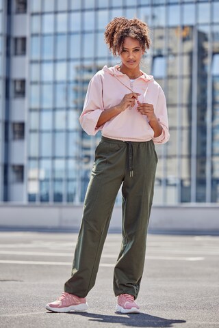 FCUK - Tapered Pantalón en verde