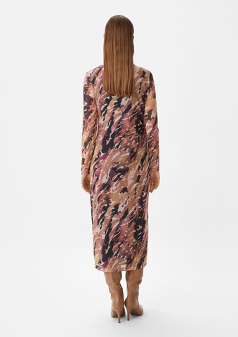 COMMA Dress in Brown: back