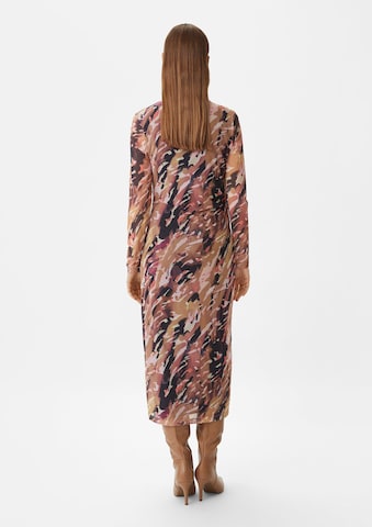 COMMA Dress in Brown: back