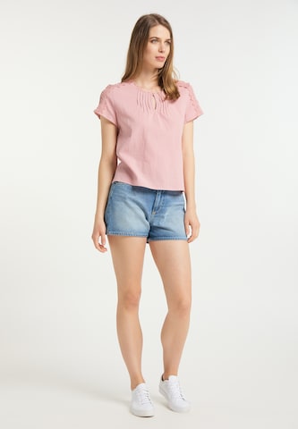 Usha - Camiseta en rosa