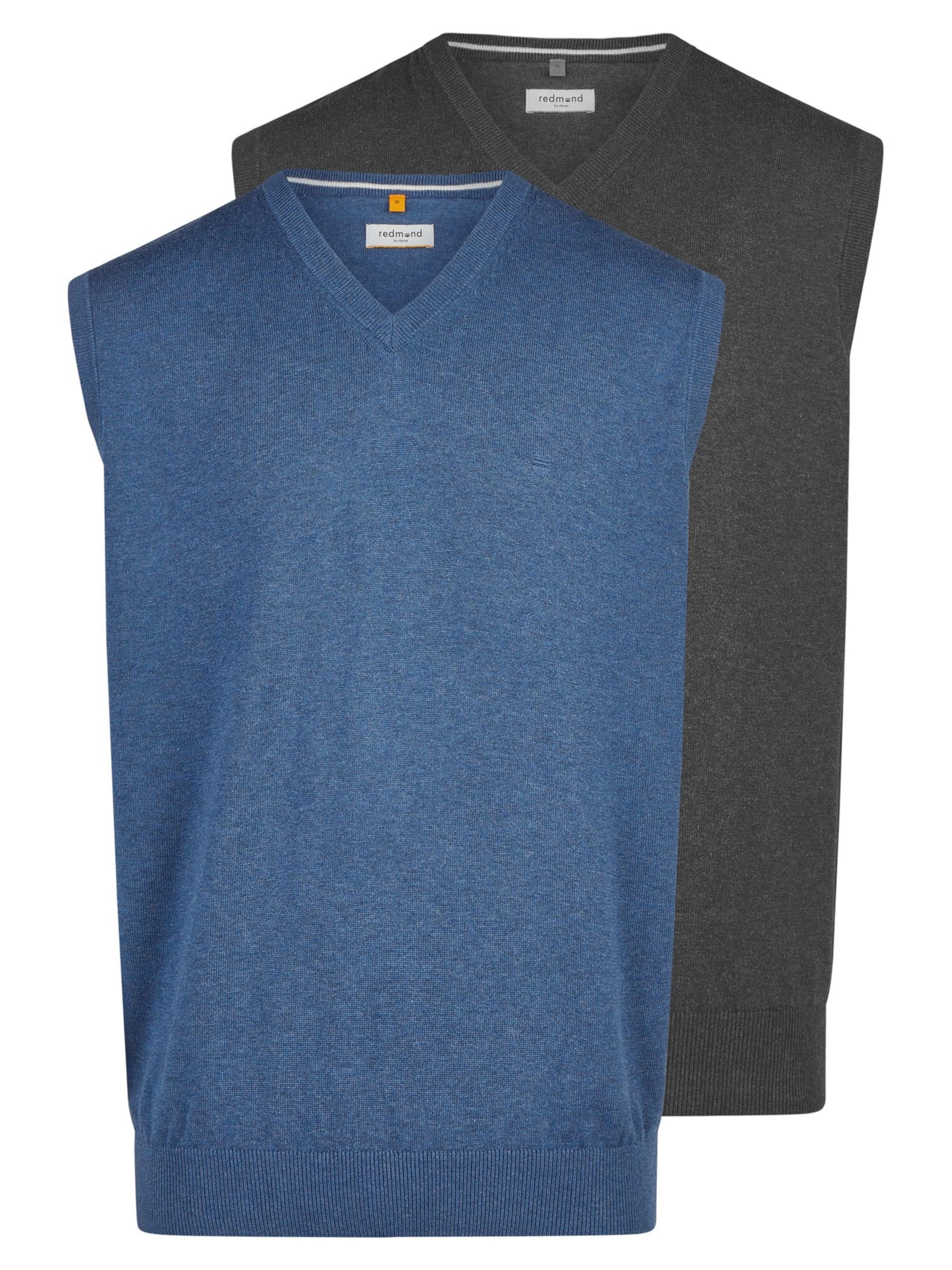 redmond Sweater 'Basic' in Grey: front