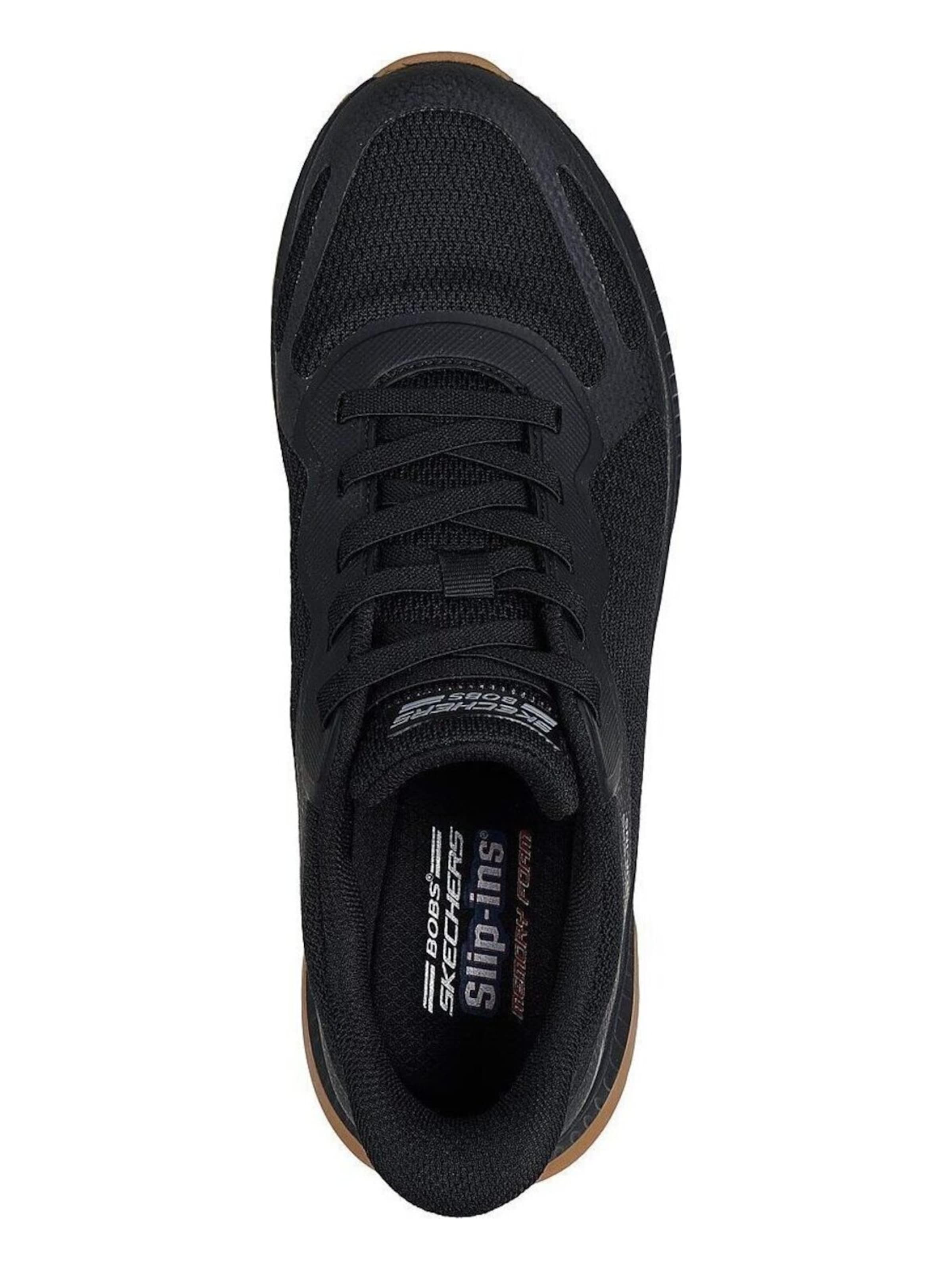 Baskets basses 'Bobs Squad 4' SKECHERS en noir