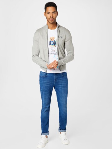 Polo Ralph Lauren Knit Cardigan in Grey