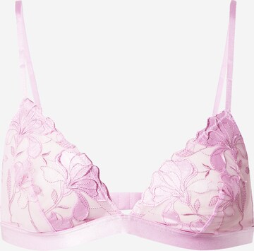 ETAM Triangle Bra 'VOLAGE' in Pink: front