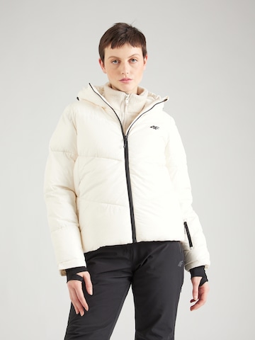 4F - Chaqueta deportiva en blanco: frente