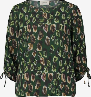 Cartoon Blouse in Green: front