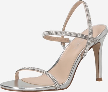 Madden Girl - Sandalias 'WISE' en plata: frente