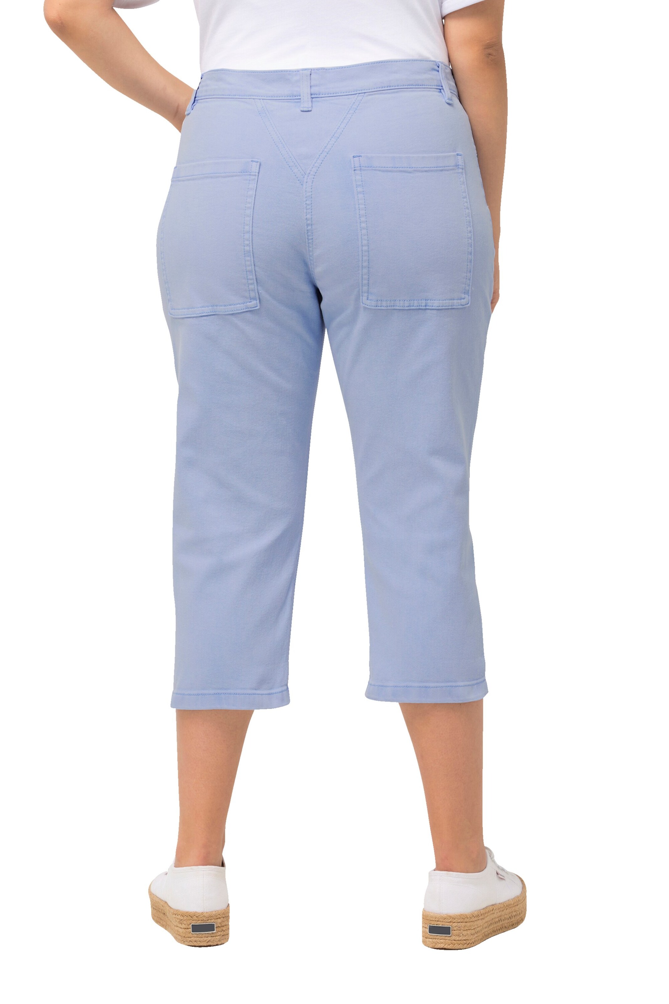 Ulla Popken Loosefit Jeans in Blauw