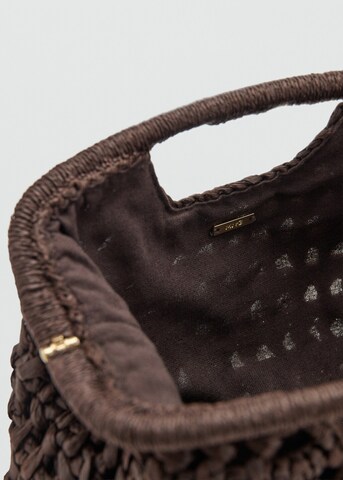 MANGO Handbag 'Sidney' in Brown
