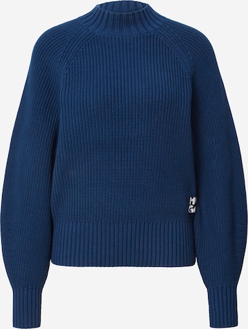 HUGO Red Pullover  'Sorgana' in Blau: predná strana