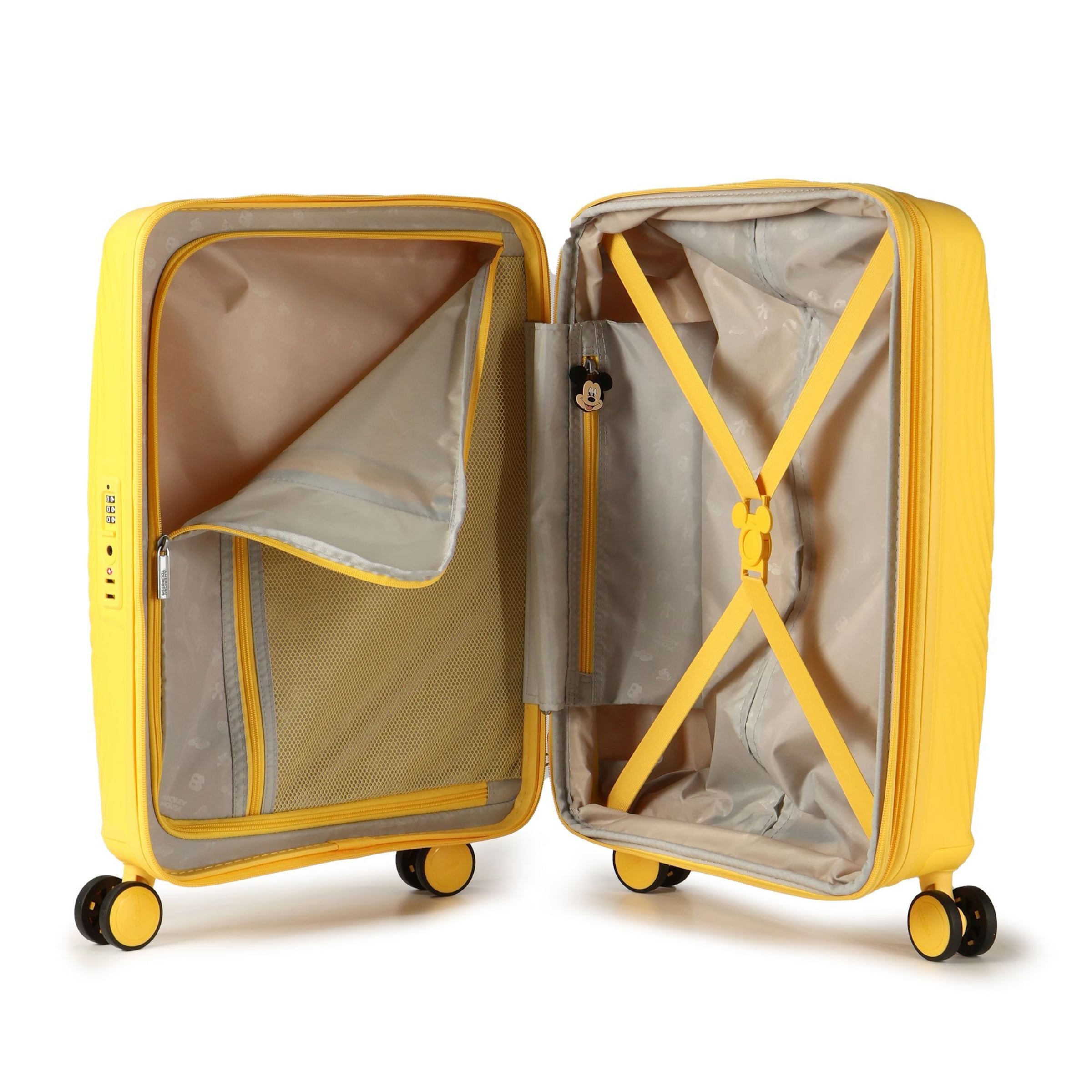 American Tourister Trolley 'Mickey Magic' in Gelb