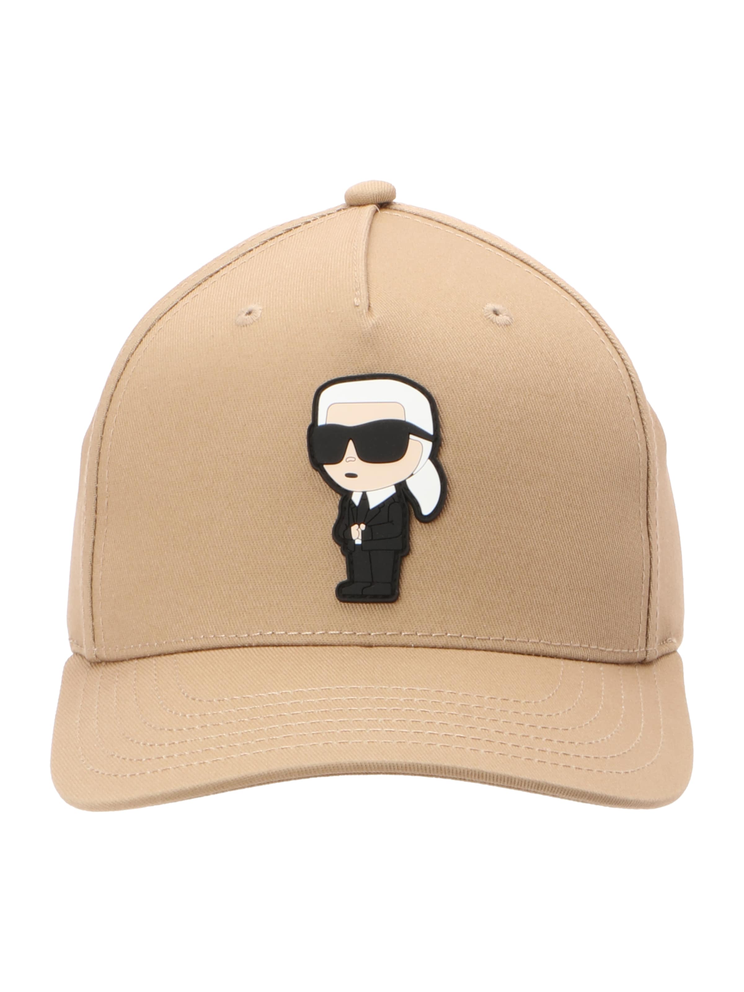 Karl Lagerfeld - Gorra en beige: frente