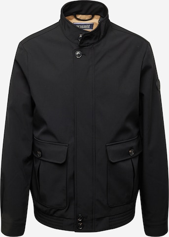 SCOTCH & SODA Between-Season Jacket 'Harrington' in Black: front